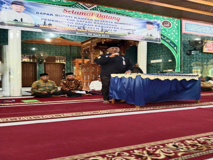 Safari Ramadhan Kabupaten Kampar di Kecamatan Kampa